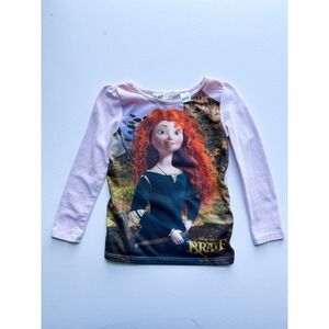 Disney Pixar Brave Merida Long Sleeve Shirt Kids Size H&M